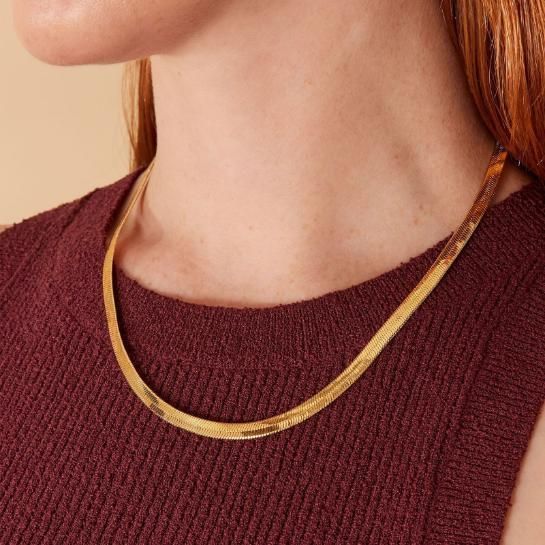 Women's Snake Chain Gold Plated