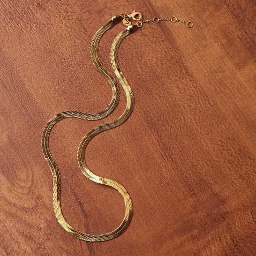 Women's Snake Chain Gold Plated