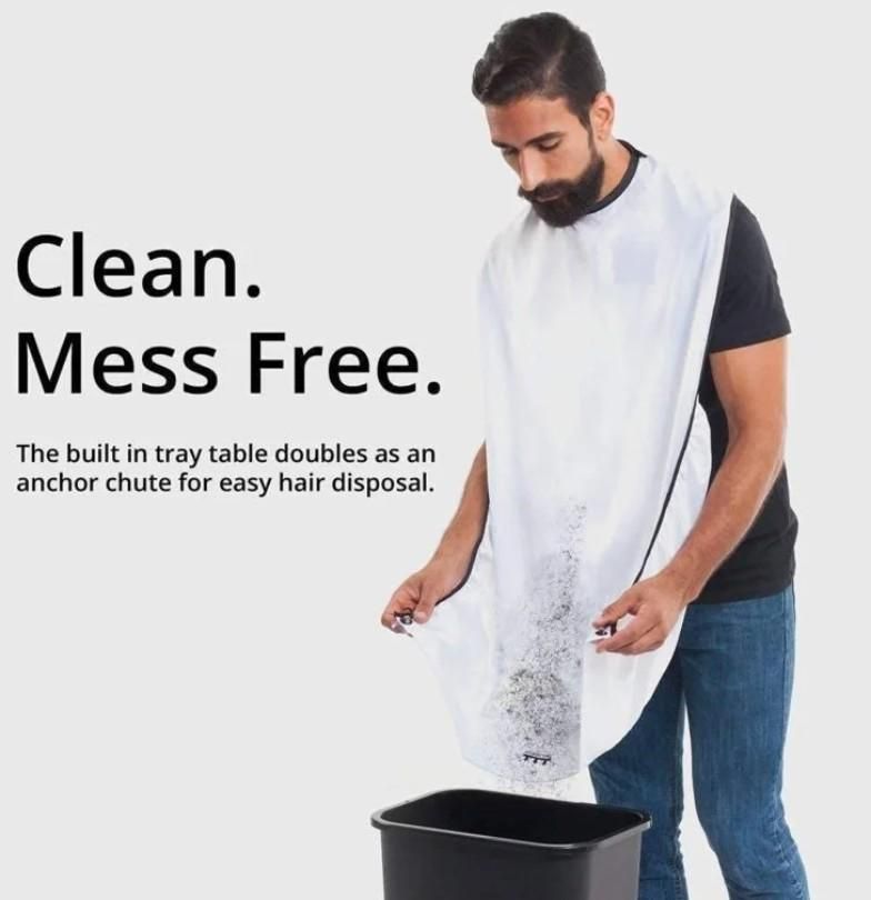 Men’s Beard Trimming Cape