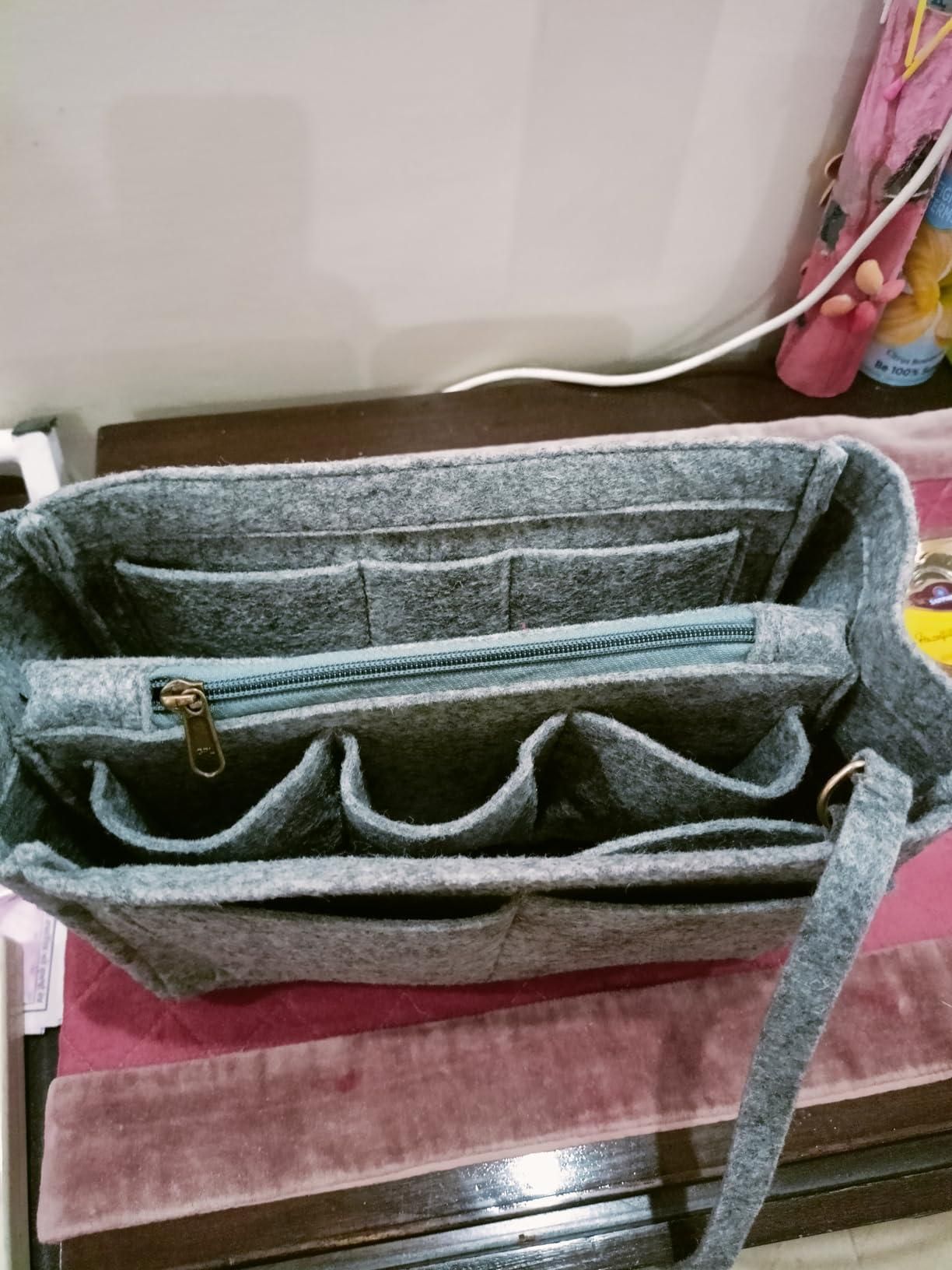 Multi-Pocket Purse Organizer